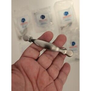 P14170-SN Satin Nickel 3"cc Arch Cabinet Handle Pull Belwith Hickory's Conquest